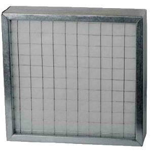 Изображение панельного фильтра для вентиляции FVP. Конструкция спереди